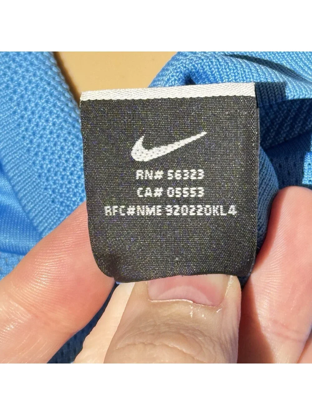 Vintage Nike FitDry Golf Polo Shirt Men’s XXL Blue Performance Athletic EUC